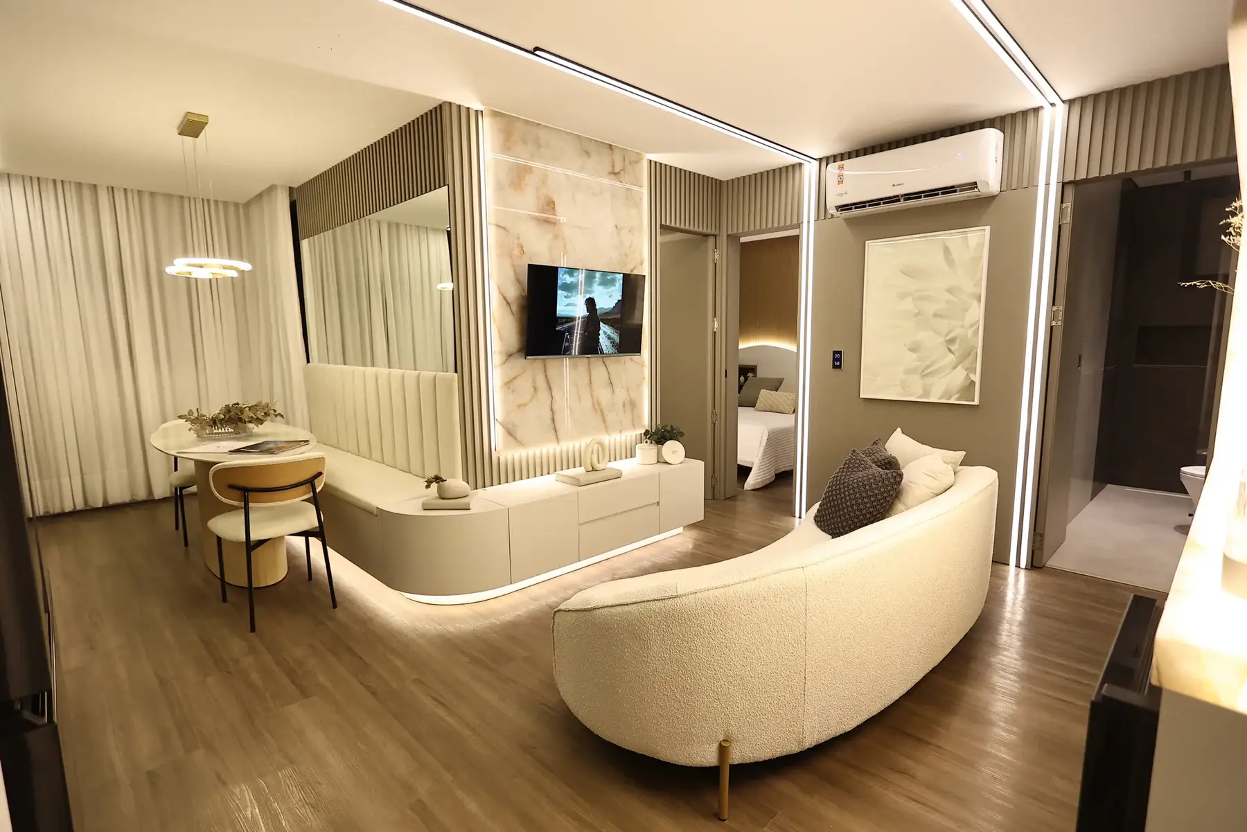 Apartamento decorado da ZR3 no bairro América